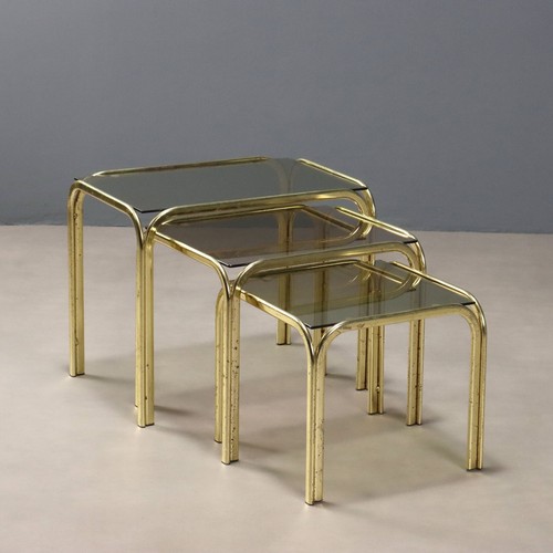Vintage coffee tables - vintage, brass