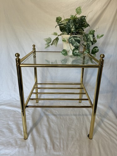 Vintage brass side - side, coffee