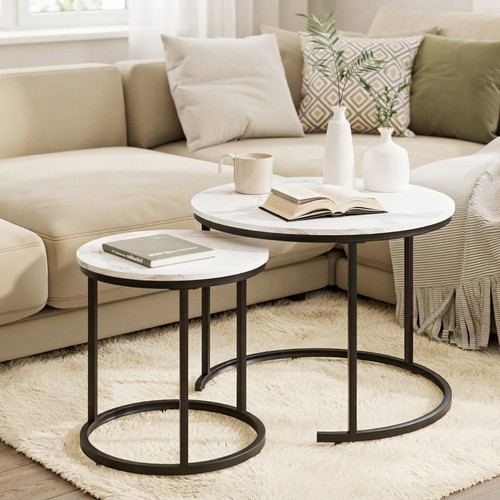 Round coffee tables - tables, set