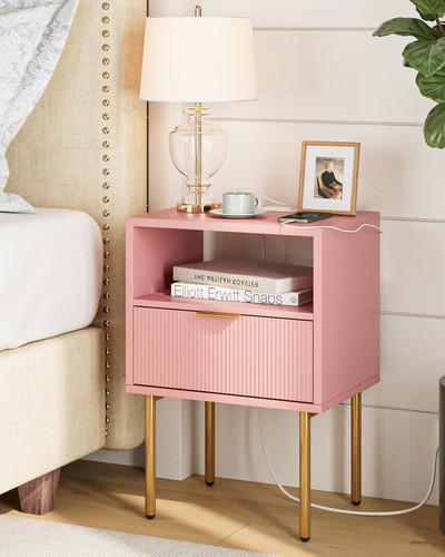 Nightstand with charging - nightstand,