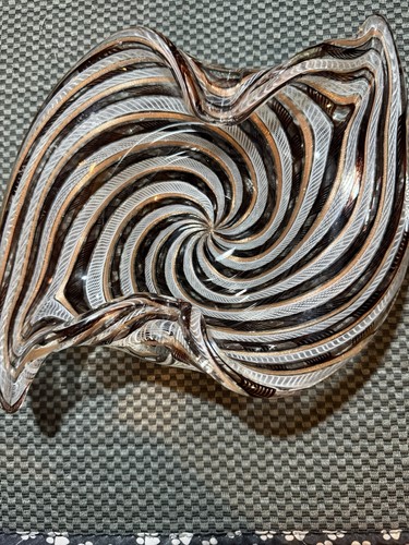 Murano glass dish mid - murano,