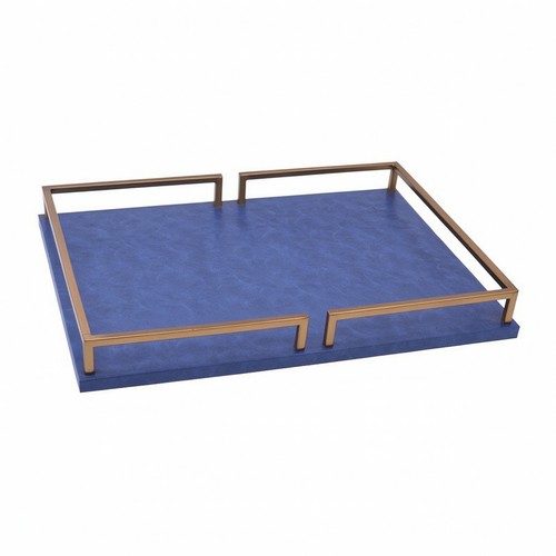 Serving tray mid - mid-century, metal