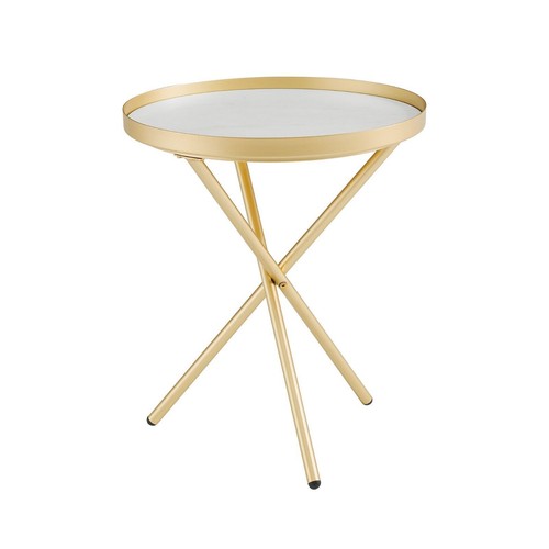 Round side end table - round,